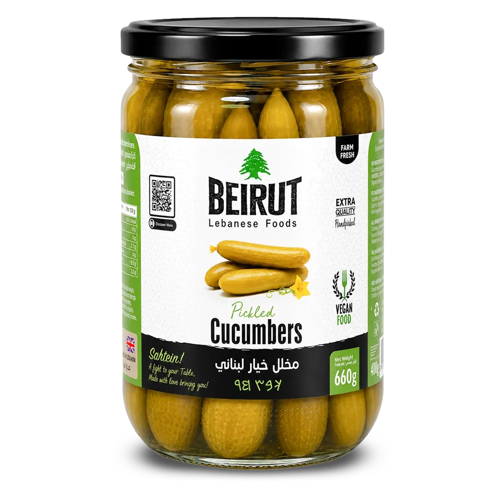 Beirut Premium Pickled Cucumbers